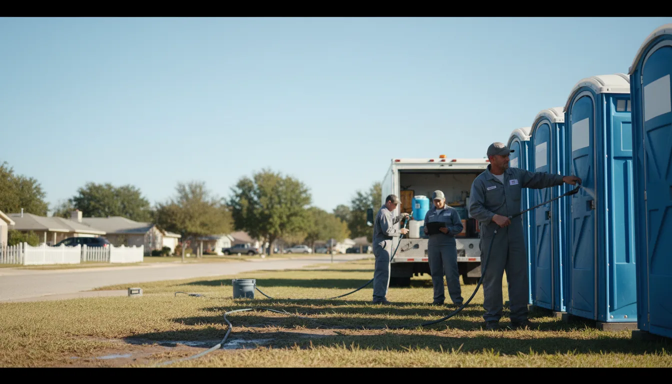 Long-Term Portable Toilet Rental in Leonardville, KS near me